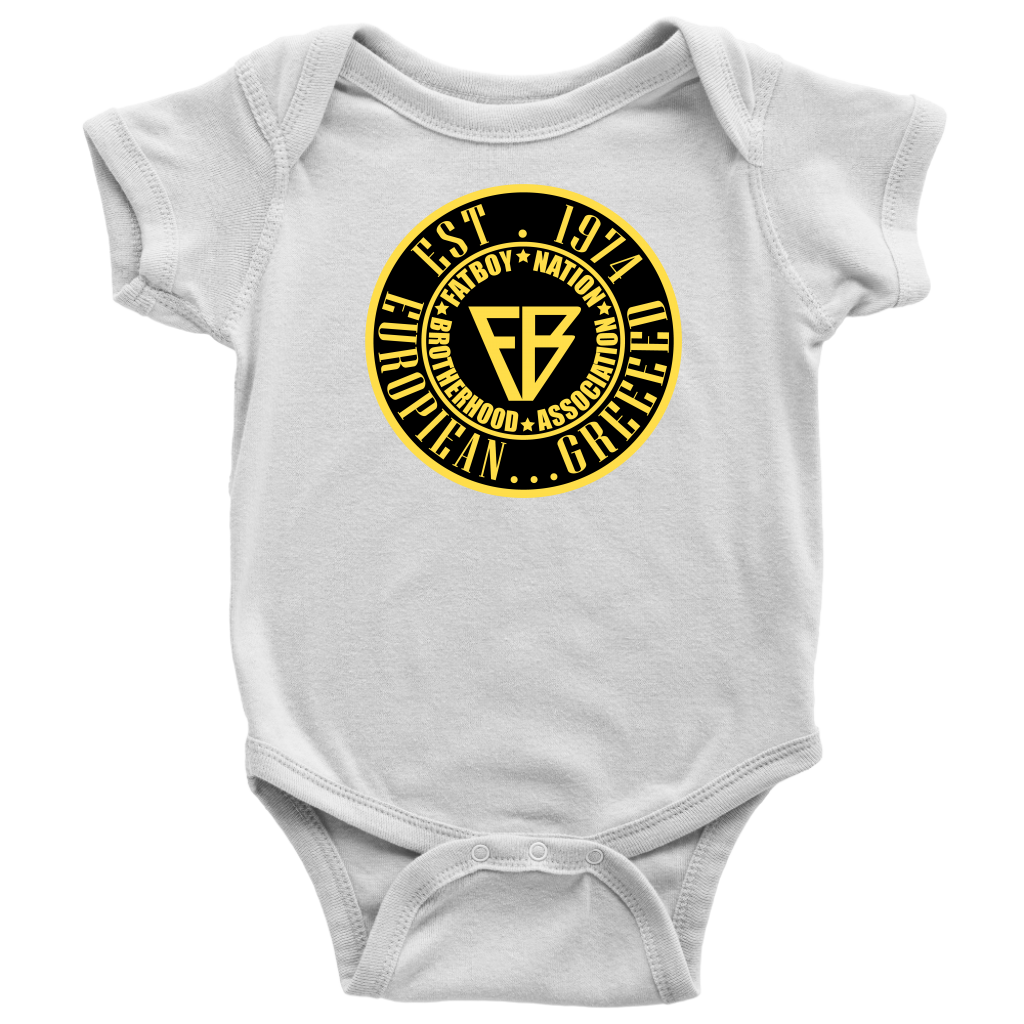 European Greed Black & Yellow (Onsies Baby Body Suit, Tanks & T-Shirts)