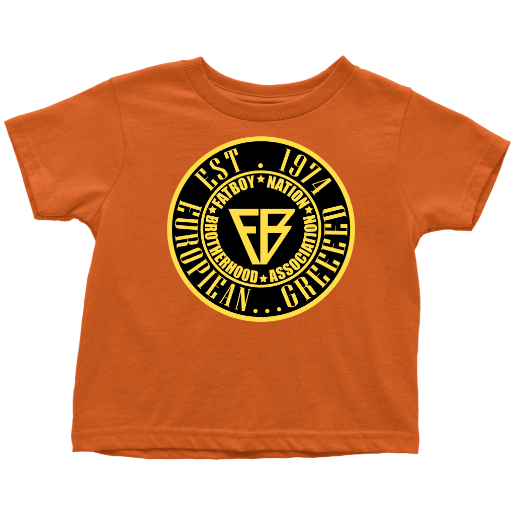 Toddler FBN Black & Gold European.... Greeed