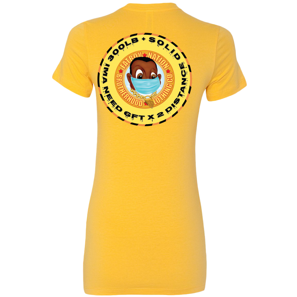 Pandemic 300LB Gold Head (Ladies T-Shirt)