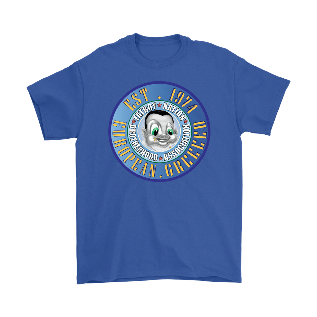 European Greed True Blue Mens (T-Shirt)