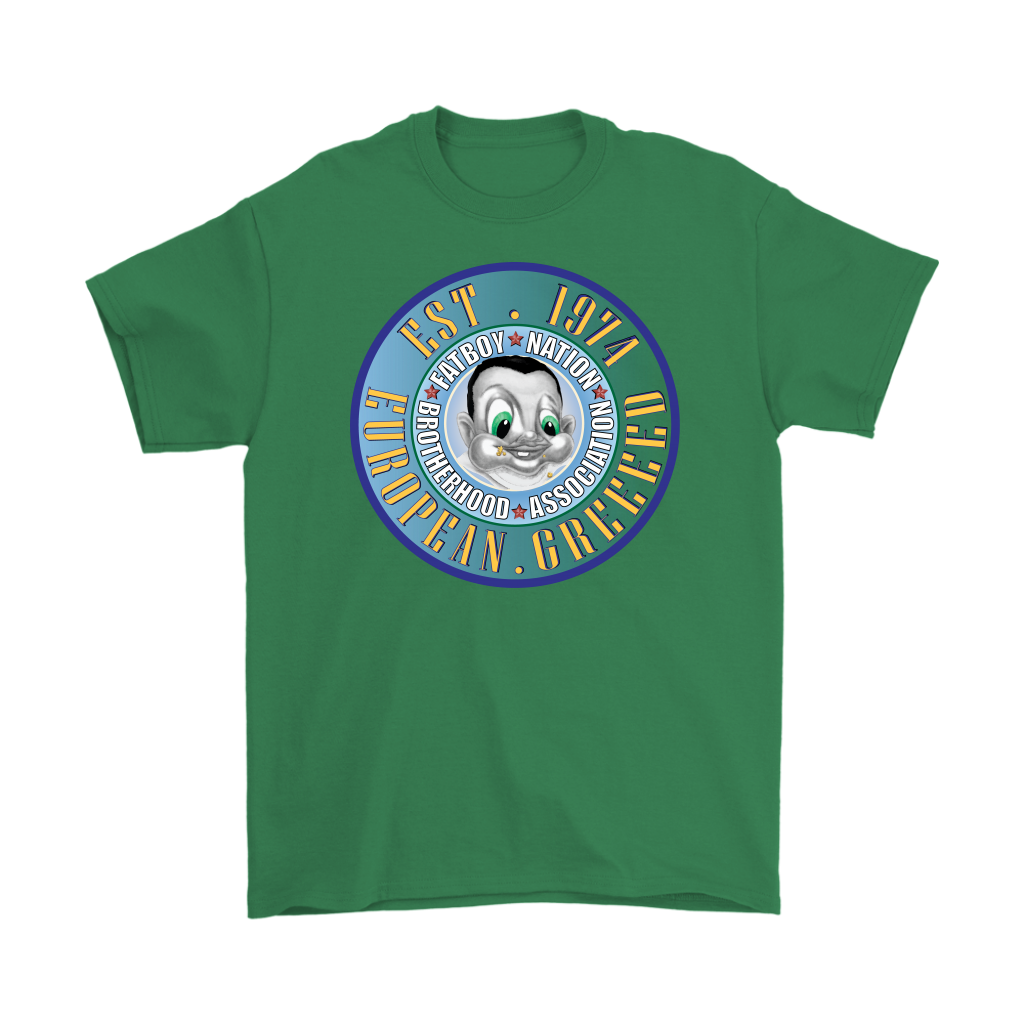European Greed True Blue Mens (T-Shirt)