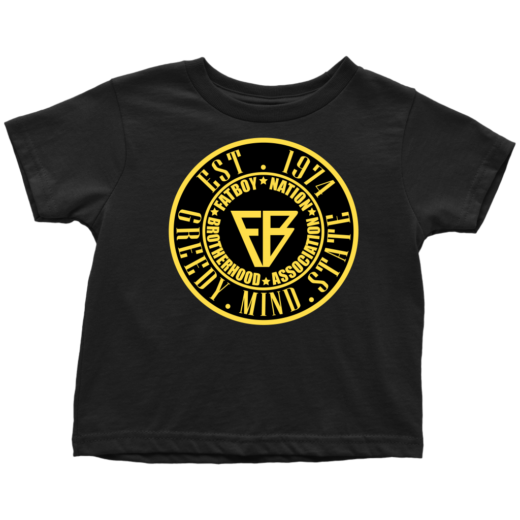 FBN Toddler Black & Gold Greedy Mind State
