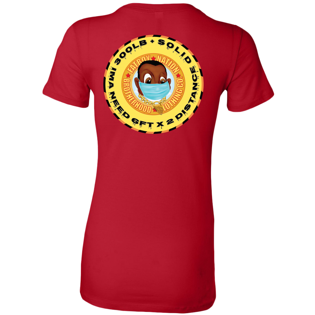 Pandemic 300LB Gold Head (Ladies T-Shirt)
