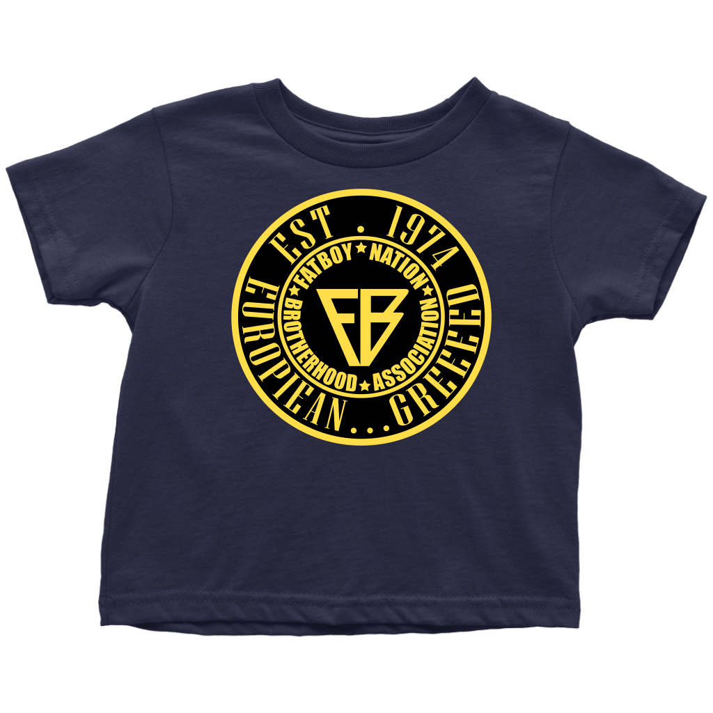 Toddler FBN Black & Gold European.... Greeed