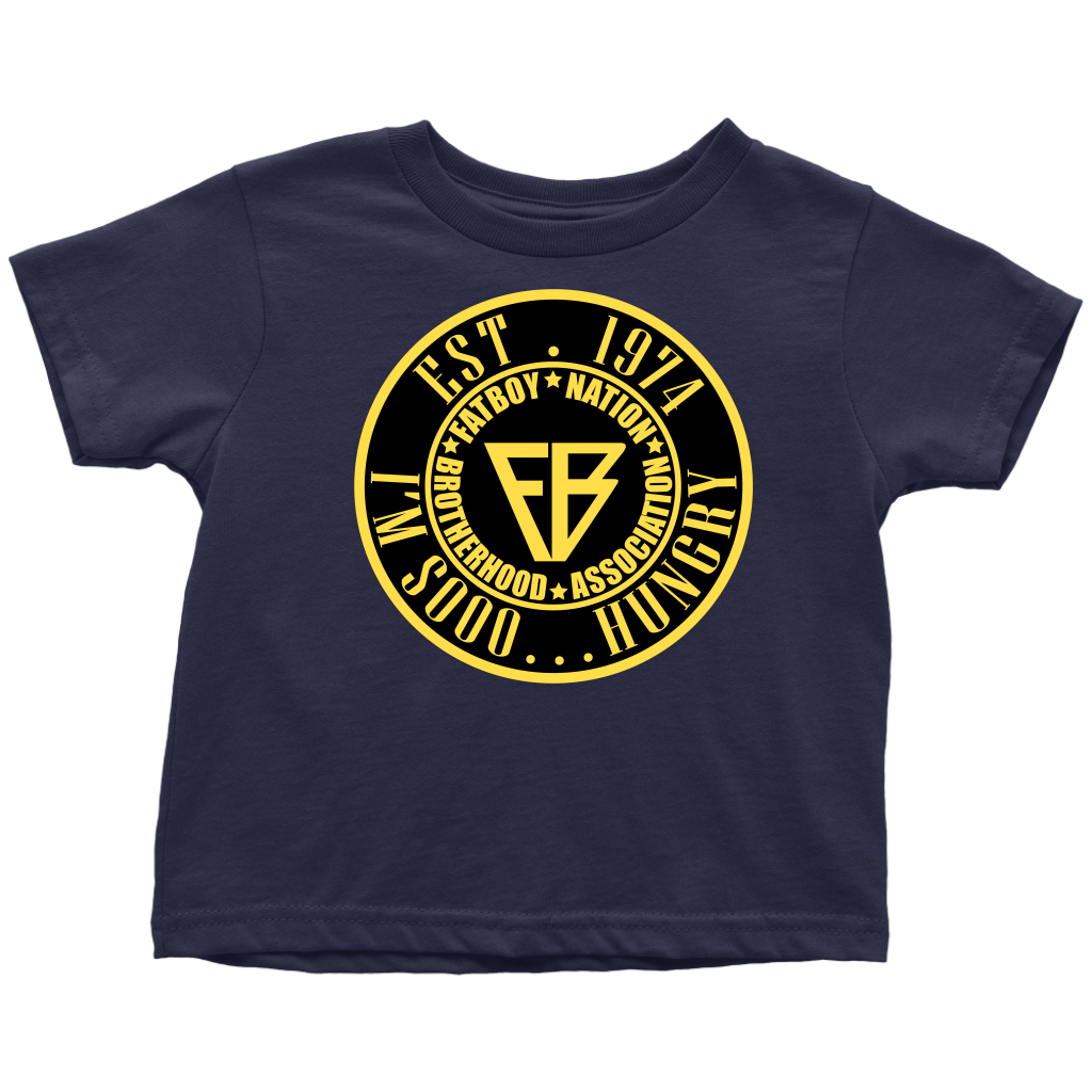 Toddler FBN Black & Gold I'm sooo...Hungry