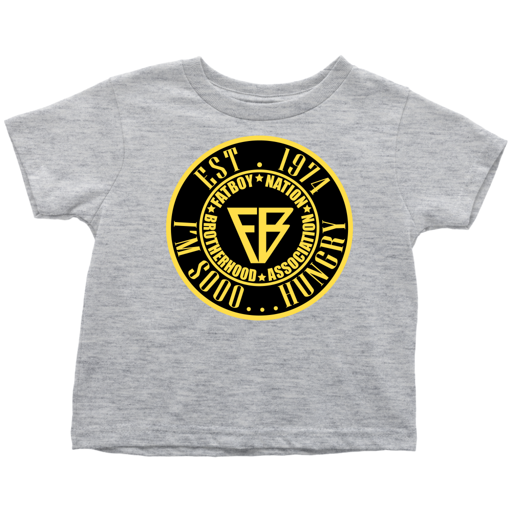 Toddler FBN Black & Gold I'm sooo...Hungry