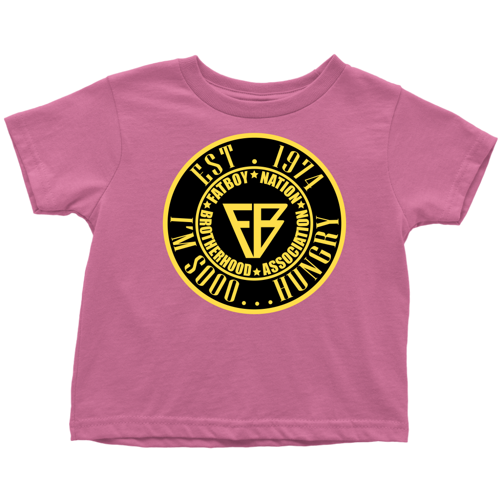Toddler FBN Black & Gold I'm sooo...Hungry