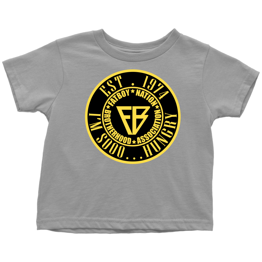 Toddler FBN Black & Gold I'm sooo...Hungry