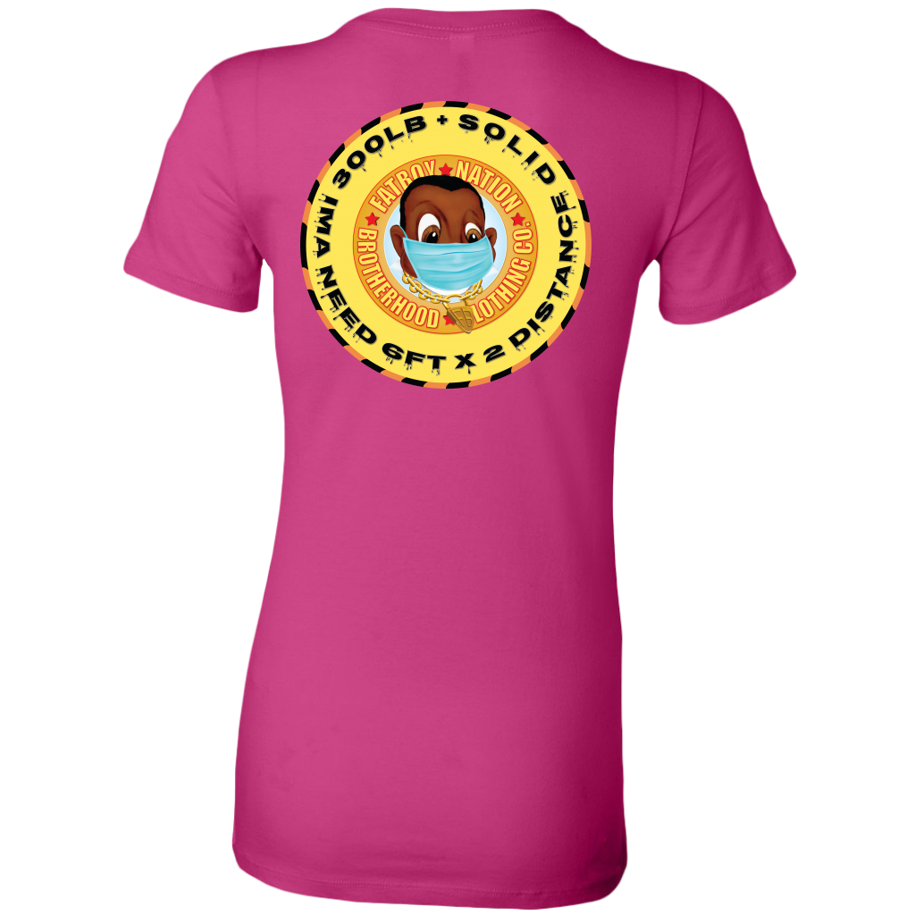 Pandemic 300LB Gold Head (Ladies T-Shirt)