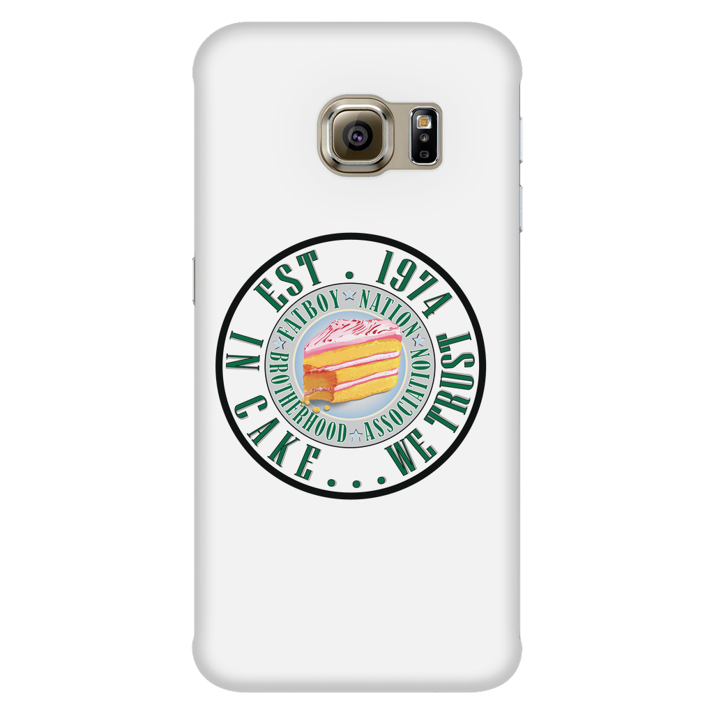 "In Cake We Trust Phone Cases"