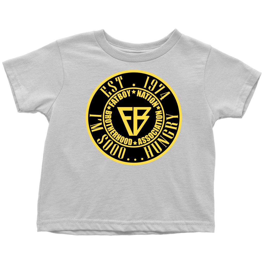 Toddler FBN Black & Gold I'm sooo...Hungry