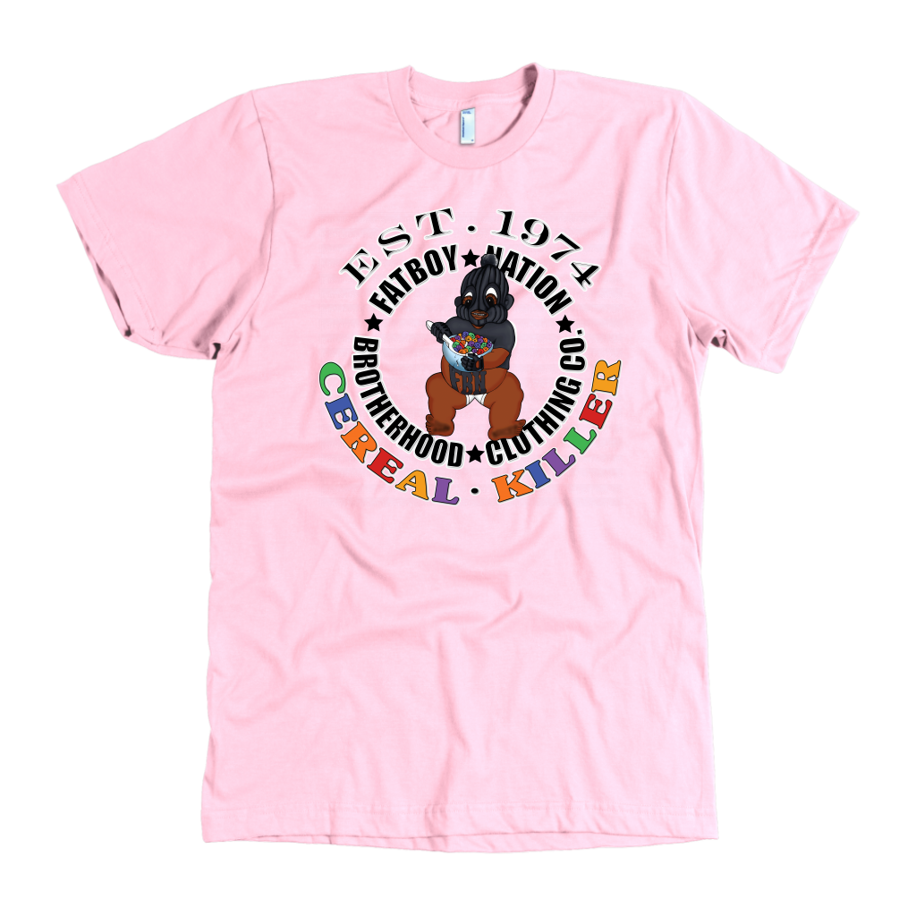 Slim Fit Pink T-Shirt - Black Logo