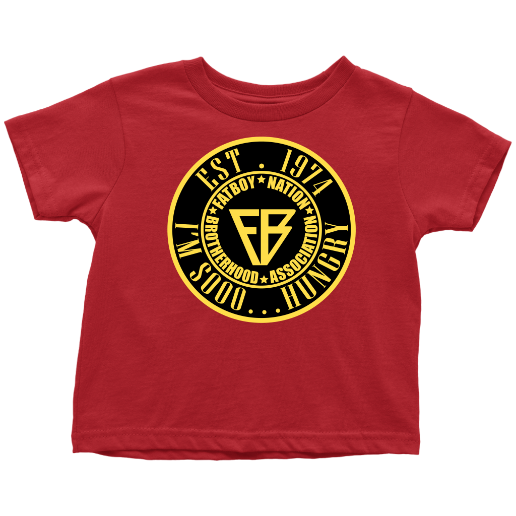 Toddler FBN Black & Gold I'm sooo...Hungry