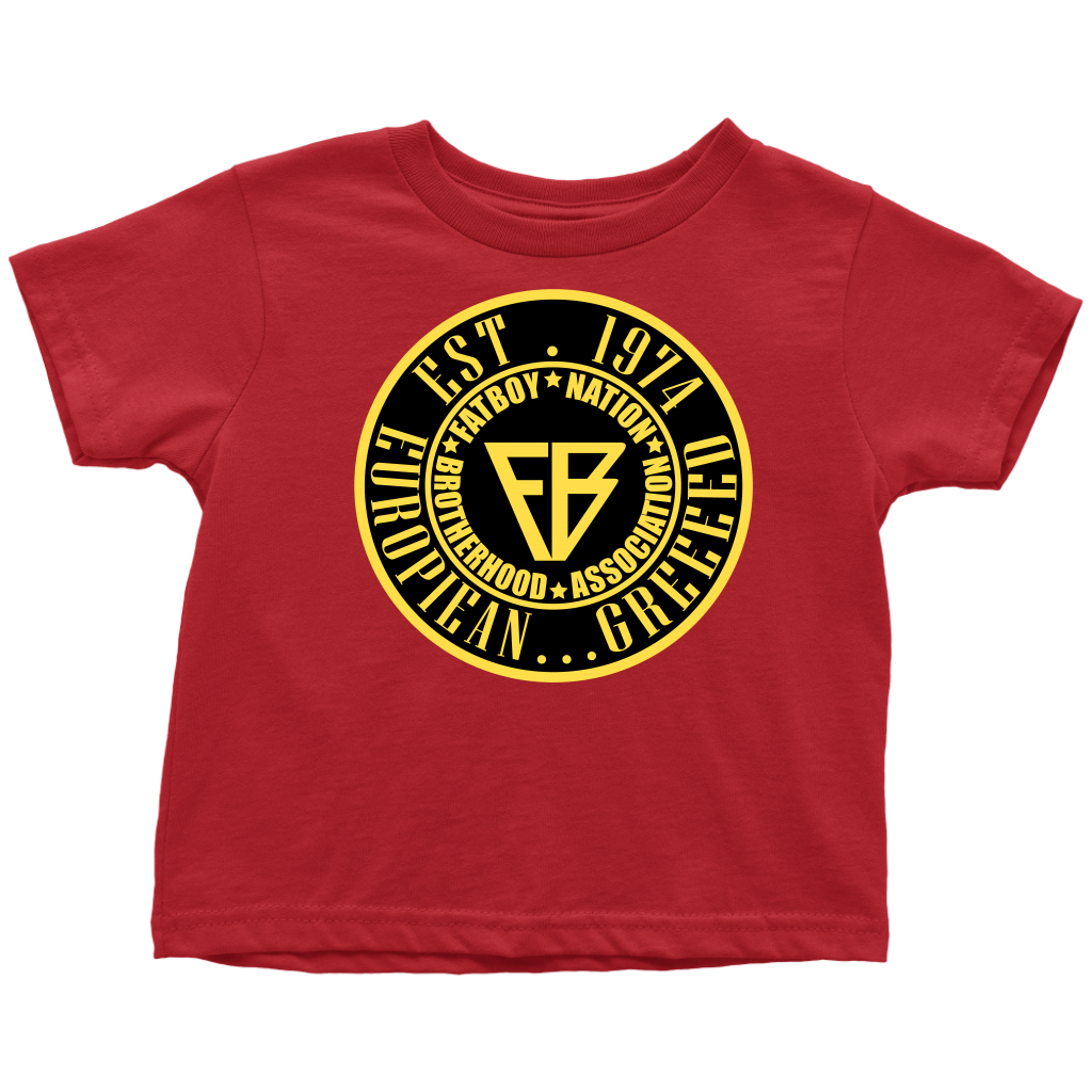 Toddler FBN Black & Gold European.... Greeed