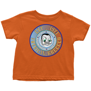 Toddler FBN; Blue American Greed (T-Shirt)