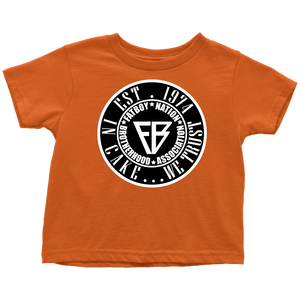 Toddler FBN; Black & White ~ In Cake......We Trust~(T-Shirt)