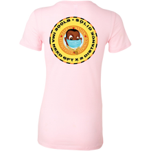 Load image into Gallery viewer, Pandemic 300LB Gold Head (Ladies T-Shirt)
