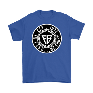 Black & White "In Cake we Trust" Official Fat Boy Nation (T-Shirt)
