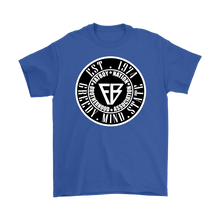 Load image into Gallery viewer, Black &amp; White Mens Official Fat Boy Nation Greedy Mind State (T-Shirt)
