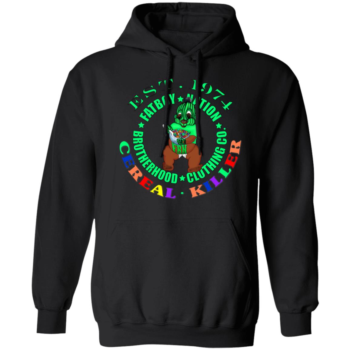 Pullover Hoodie - Green Logo