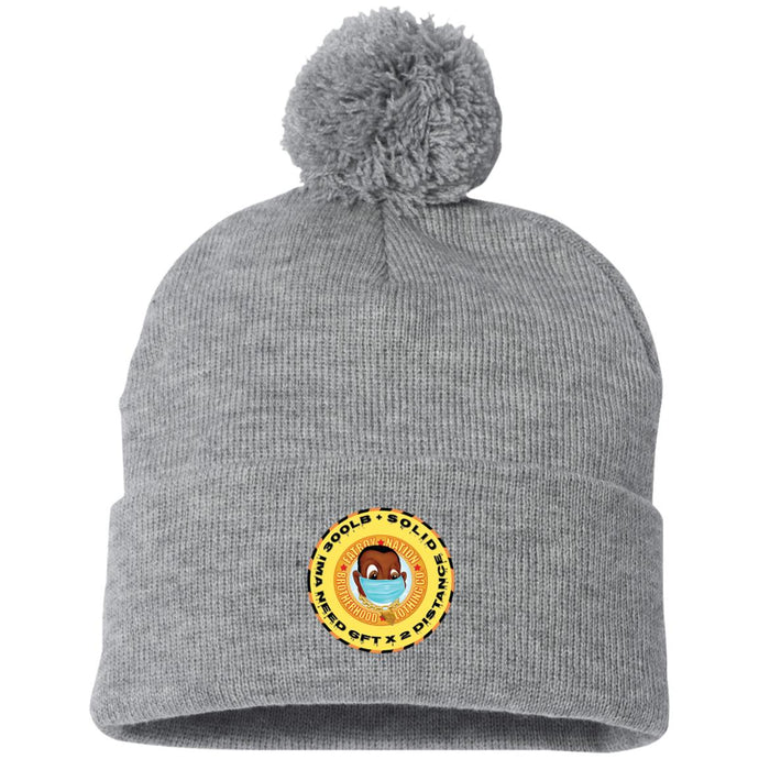Pandemic Gold Head 300lb (Pom Knit Cap)