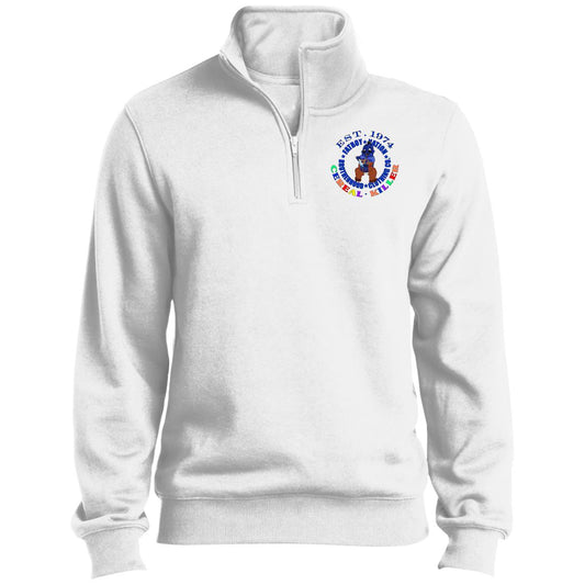 Cereal-Killer-Blue-Comp ST253 1/4 Zip Sweatshirt