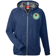 Load image into Gallery viewer, Pandemic Head 4 TT38 Men&#39;s Heathered Performance Hooded Jacket