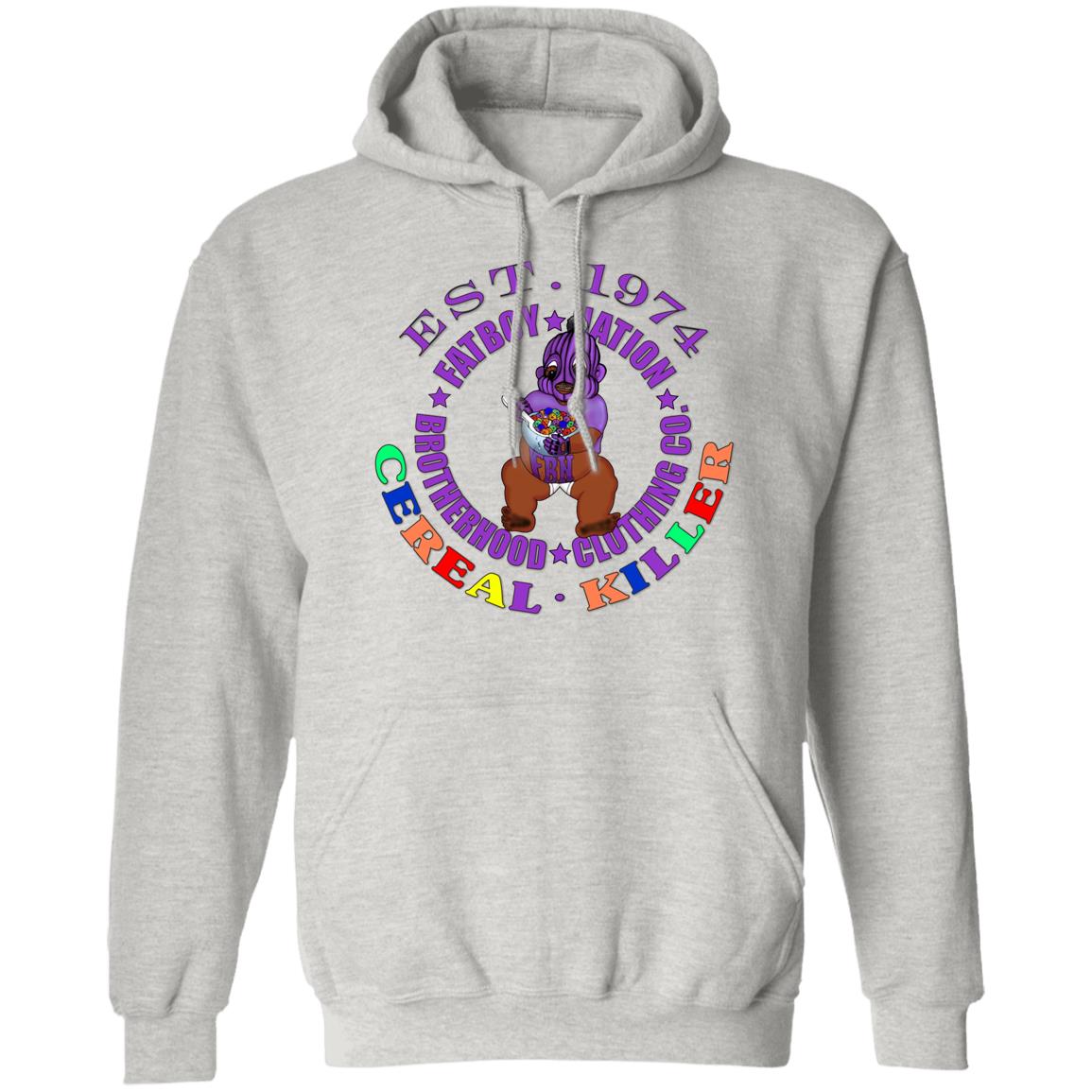Pullover Hoodie - Purple Logo