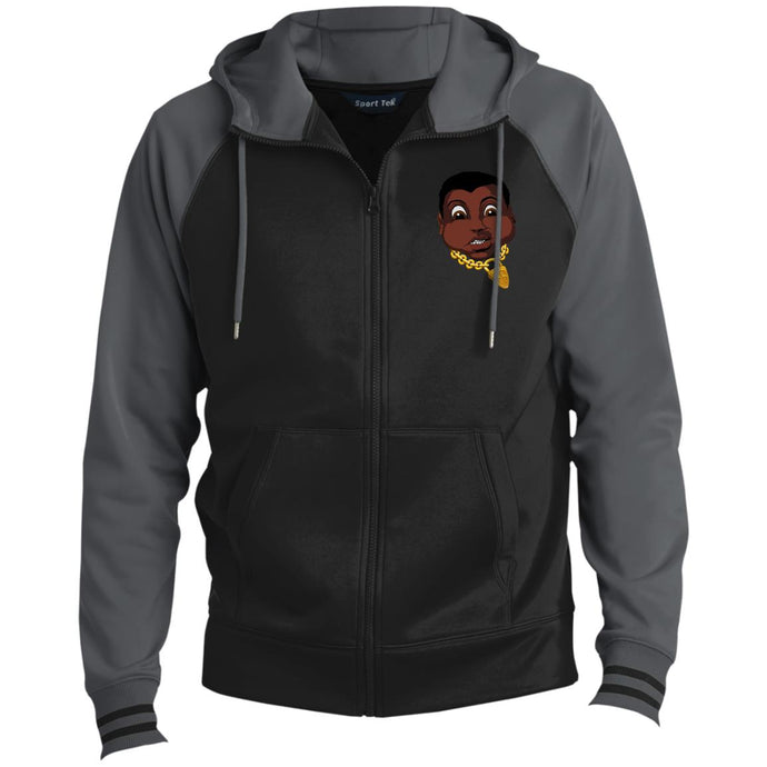 Men's Sport-Wick® Full-Zip Hooded Jacket - Face logo