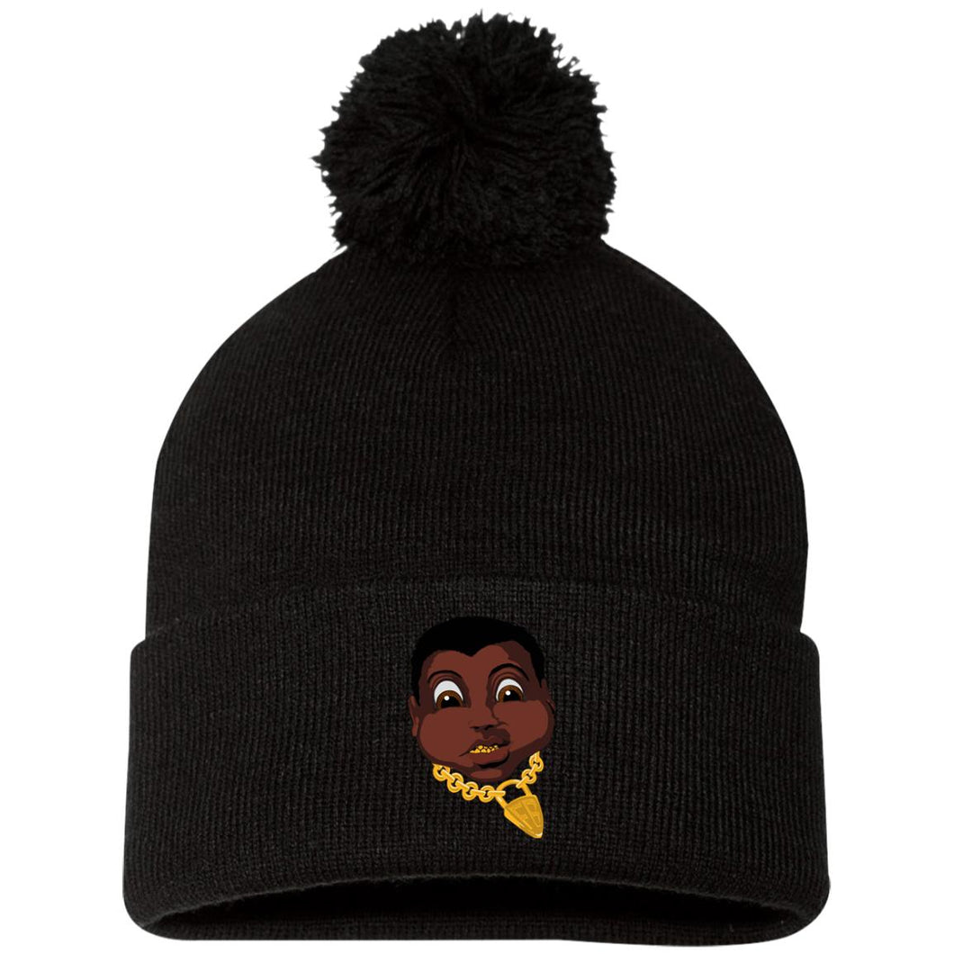 Black-and-dark-gold-5000x5000 (2) SP15 Pom Pom Knit Cap