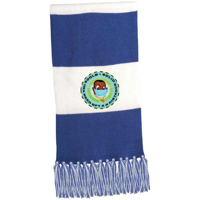 Pandemic Blue Head 300lb (Fringe Scarf)