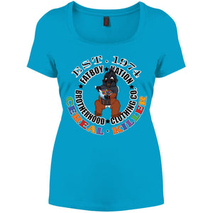 Cereal-Killer-Black-Comp-More-Resized DM106L Women's Perfect Scoop Neck Tee