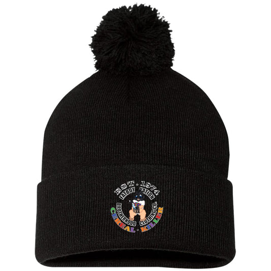 CK - #3 SP15 Pom Pom Knit Cap