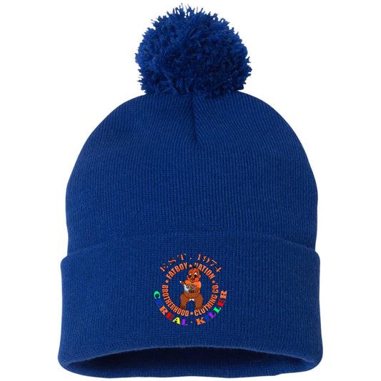 CK - #6 SP15 Pom Pom Knit Cap