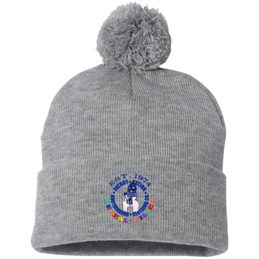 Cereal Killer Blue (1) (1) SP15 Pom Pom Knit Cap