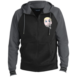 Men's Sport-Wick® Full-Zip Hooded Jacket - Face logo