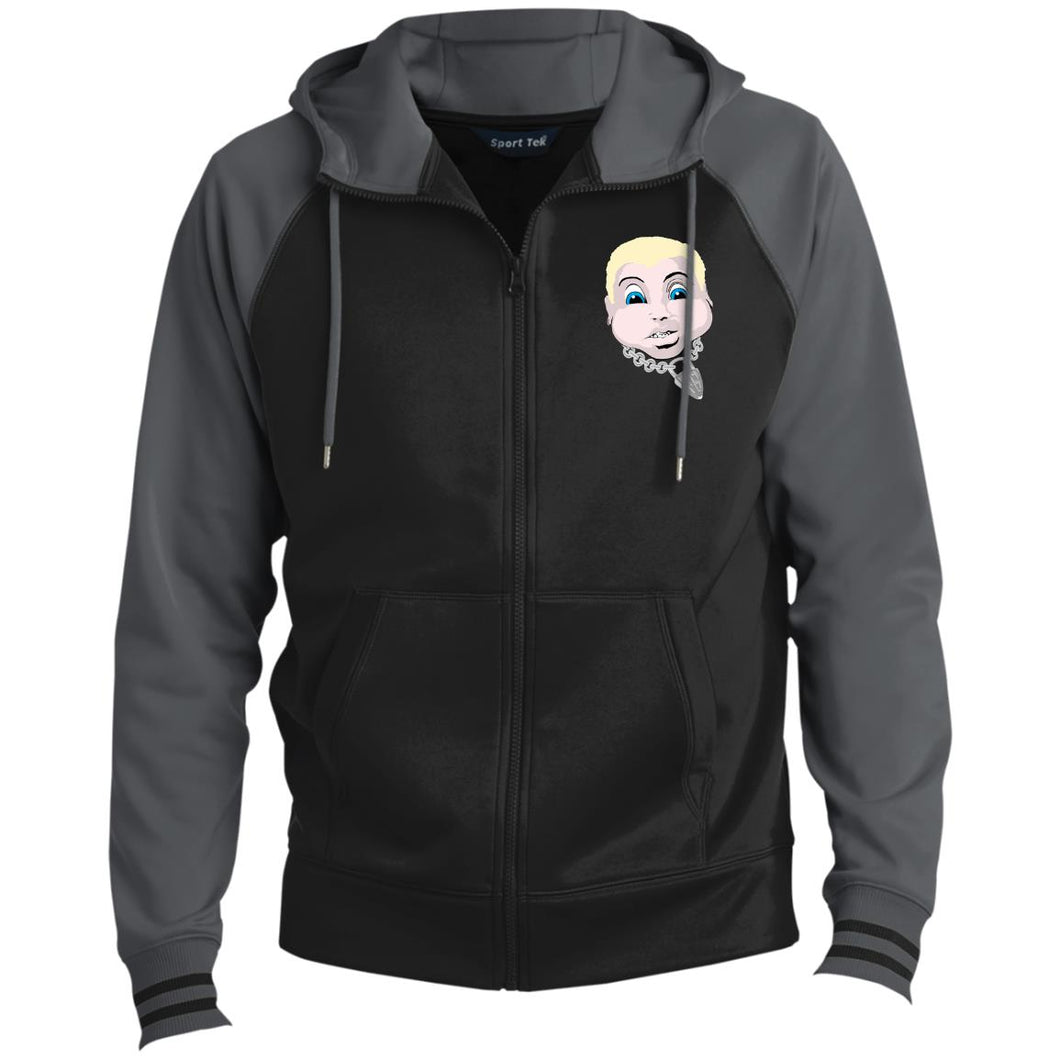 Men's Sport-Wick® Full-Zip Hooded Jacket - Face logo