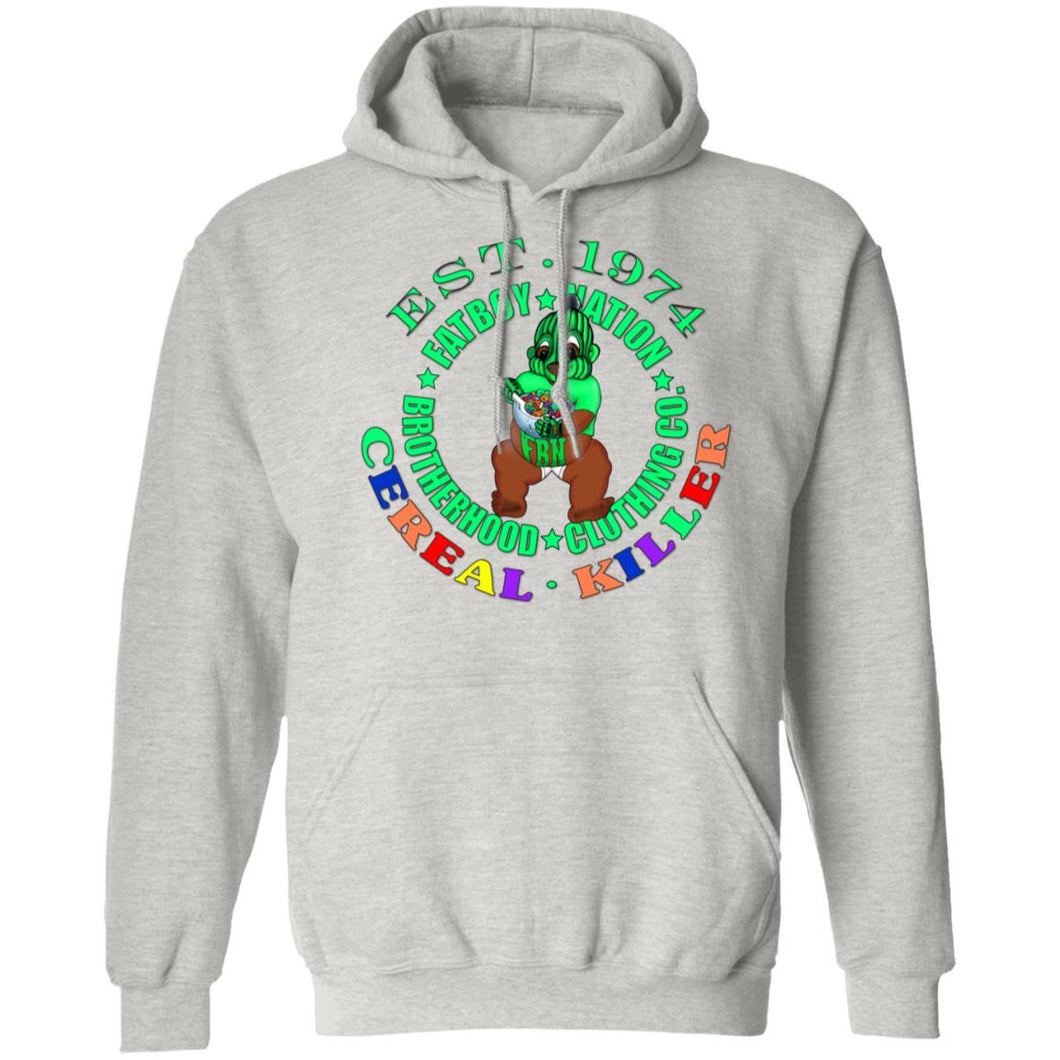 Pullover Hoodie - Green Logo