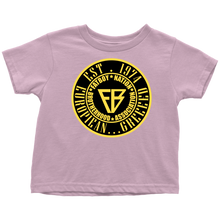 Load image into Gallery viewer, Toddler FBN  Black &amp; Gold European.... Greeed