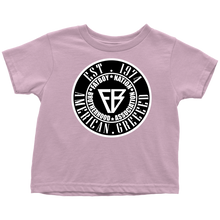 Load image into Gallery viewer, Toddler FBN Black &amp; White American Greed  (T-Shirt)