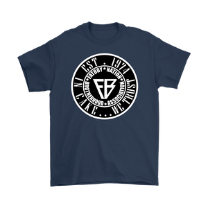 Black & White "In Cake we Trust" Official Fat Boy Nation (T-Shirt)