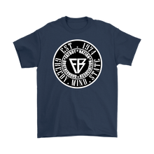 Load image into Gallery viewer, Black &amp; White Mens Official Fat Boy Nation Greedy Mind State (T-Shirt)