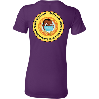 Pandemic 300LB Gold Head (Ladies T-Shirt)