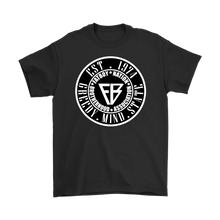 Load image into Gallery viewer, Black &amp; White Mens Official Fat Boy Nation Greedy Mind State (T-Shirt)