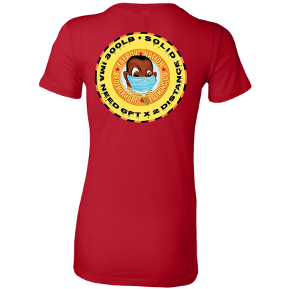 Pandemic 300LB Gold Head (Ladies T-Shirt)