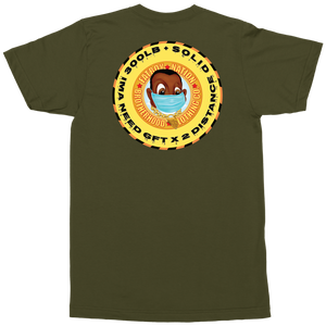 Pandemic 300LB Gold Head (Army T-Shirt)