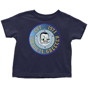 Toddler FBN; Blue American Greed (T-Shirt)