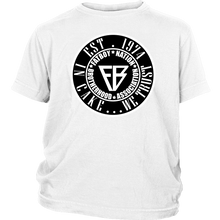 Load image into Gallery viewer, Youth Black &amp; White &quot;In Cake We Trust&quot; (T-Shirt)