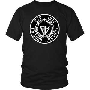 Black & White Mens Official I'm so Hungry..... Fat Boy Nation (T-Shirt)
