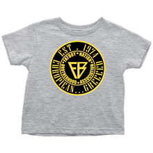 Load image into Gallery viewer, Toddler FBN  Black &amp; Gold European.... Greeed